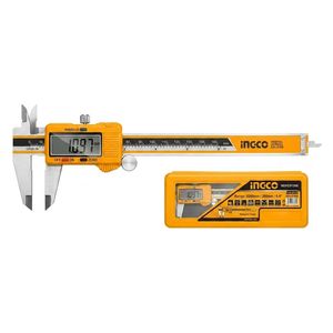  Ingco HDCD01150 - Digital Vernier Caliper - 150mm - Yellow 