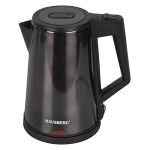  HAUSBERG HB-3620 - Electric Double Thermostat Steel Kettle - 1800W - 2L - Brown 