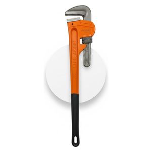  Talan t-3908 - Heavy-Duty Pipe Wrench - 48 Inch - Orange 