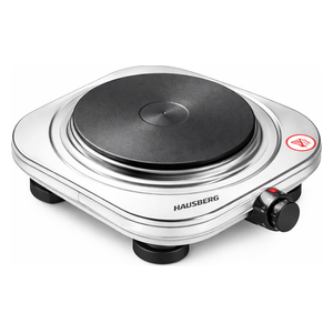  HAUSBERG HB-544IN - Electric Cooker - 1 Burners - 1500W - Silver 