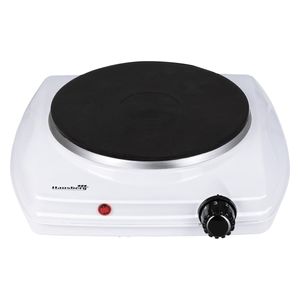  HAUSBERG HB-519AB- 1 Burners - 1500W - Electric Cooker - White 