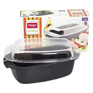  Lamart Olympia Oven Tray, 7.5L - Black 