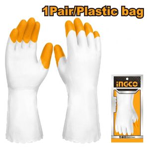  قفازات حماية PVC انجيكو - HGVP03 - أبيض 