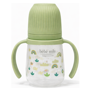 Bebe Mila Plastic Baby Bottle - 150 ml - Green 