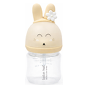  Bebe Free Plastic Baby Bottle - 100 ml - Beige 
