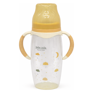  Bebe Mila Plastic Baby Bottle - 360 ml - Yellow 