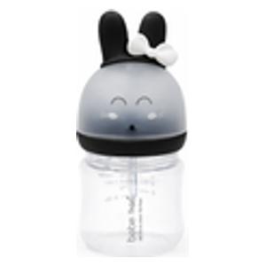  Bebe Free Plastic Baby Bottle - 100 ml - Black 