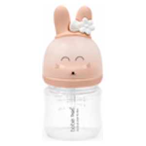  Bebe Free Plastic Baby Bottle - 100 ml - Pink 