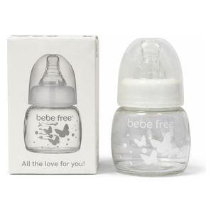  Bebe Free Glass Baby Bottle - 60 ml - Transparent 