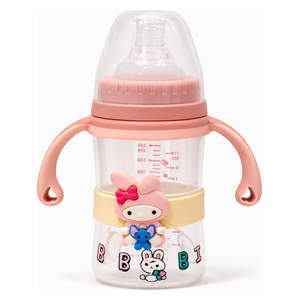  Bebe Mila Plastic Baby Bottle - 310 ml - Pink 