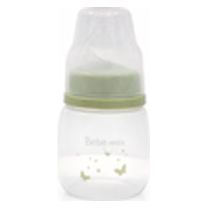  بيبي ميلا رضاعة زجاجية - 60 مل - bm-038 - اخضر 
