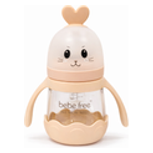  Bebe Free BB-193 - Glass Baby Bottle - 150 ml - Pink 