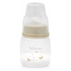  بيبي ميلا رضاعة زجاجية - 60 مل - bm-038 - رمادي 