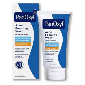  PanOxyl Acne Foaming Wash 10% Benzoyl Peroxide, 156 g 