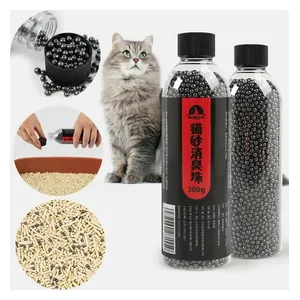  Taotaopet Activated Charcoal Cat Litter Deodorizer - 250ml 