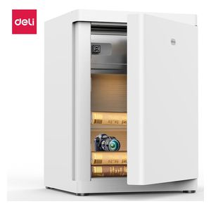  Digital Safe with Fingerprint & PIN - 38×36×60 cm - White 