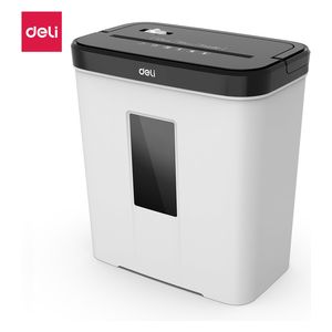  Deli - Paper Shredder - 15L - Continuous Shredding 5 Minutes - White 