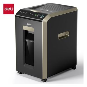  Deli ET089 - Paper Shredder - 30L - Continuous Shredding 60 Minutes - White 