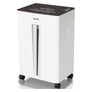  Deli - Paper Shredder - 30L - Continuous Shredding 20 Minutes - White 