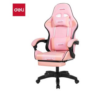 Deli - Ergonomic Office Chair with Full Backrest - Enhanced Support - Safe Nylon Casters