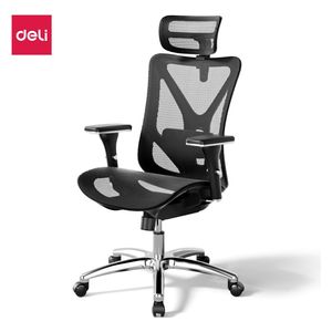  Deli KF231 Office Chair - Size: 71 × 37 × 65.5 cm - Black 