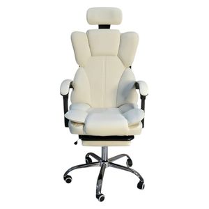  كرسي مكتبي فيلتركس - VX C 28 -  مسند قدم قابل للسحب - ابيض 