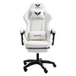  كرسي الالعاب فيلتريكس - G1 - مساند ذراع مبطنة - ابيض 