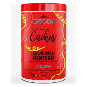  Nazca Origem Leave-in Combing Cream, For Coily Hair - 1kg 