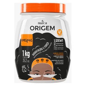  Nazca Origem Crespos 2-in-1 Hair Mask and Styling Cream - 1kg 