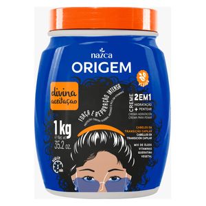  Nazca Origem Divina Aceitação 2-in-1 Hair Mask, Styling Cream - 1kg 