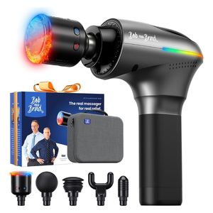  Bob and Brad A2 Pro -  Massage Gun - Deep Tissue Percussion with Heat & Cold Therapy - Black 