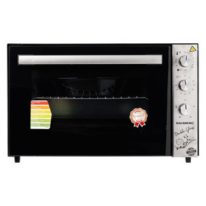  Hausberg HB-8020B - Conventional Oven - 70L - 2500W - Black and Steel 