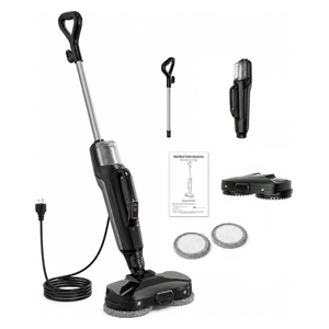  Hausberg HB-2884NG - Multifunctional Electric Steam Mop - 1300W - Black 