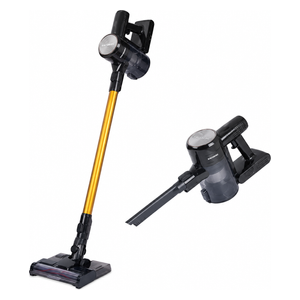  HAUSBERG HB-2018NG - Cordless Vertical Vacuum Cleaner Wet and Dry - 150W - 45Min Wireless - Black/Gray 