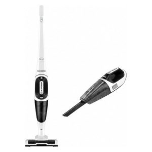  Hausberg HB-2029AB - 2 in 1 Upright & Handheld Cordless Vacuum Cleaner - 150 W - 30 Minutes Battery Life - White/Black 