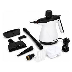  HAUSBERG HB-2879AB - Handheld Steam Cleaner - 1500W - Black-White 