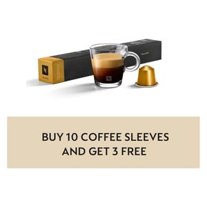  Nespresso - Original Coffee Capsules - Volluto - 10 Boxes of Coffee Capsules + 3 Free Boxes 
