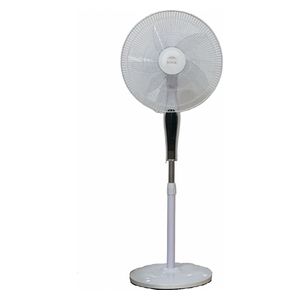  Sonic FS1810B - Remote Control ٍStanding Fan - 18 Inch - 65W - 3-Speed - White 