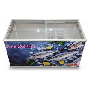  Almateen DSCMA510WH-TR - Chest Showcase - 432 Liters - White 