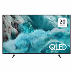  شاشة سامسونج - 50 أنج - 4K - QLED - سمارت - 50 هيرتز - نظام تايزن - Q7F - أسود 