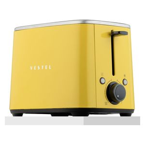  محمصة خبز فيستل بشريحتين - 960 واط - YELLOW-TOASTER - أصفر 
