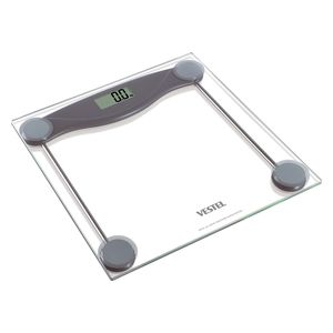 Vestel Digital-Glass - Digital Bathroom Scale - 150 kg Maximum Capacity - Pine 