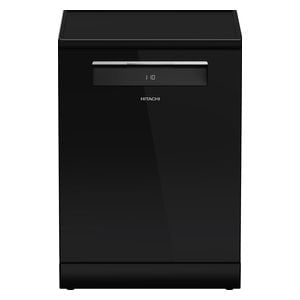  Hitachi HDF-F158CVGB - Dishwasher - Freestanding - 15 Place Settings - Inverter - Glass Black 