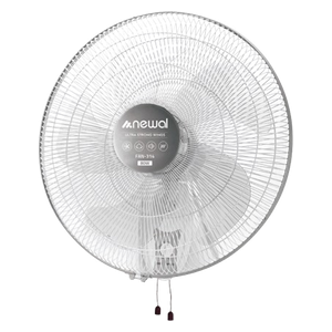  Newal FAN314 - Wall Fan - 5 Blades - 3 Speed Levels - White 