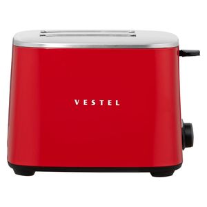  محمصة خبز فيستل ريترو بشريحتين - 960 واط - RED-TOASTER - أحمر 