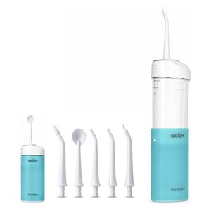  Sejoy - Foldable Water Flosser - 270 ml Capacity - Blue 