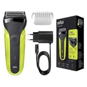  Braun 300s - Men's Shaver Series 3 - Rechargeable Battery - Black 