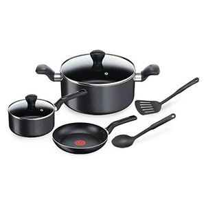  Tefal B459SA85 - Cookware Set - Super Cook - 10 Pieces - Black 