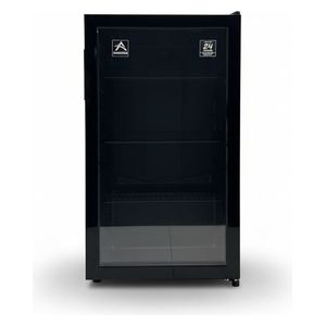  Almateen SCMA115BK-CH - Upright Showcase Refrigerator - 3 Cubic Feet - Black 