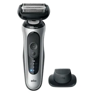  ماكينة حلاقة كهربائية براون سيريس 6 - 62-S1000s - سلفر 